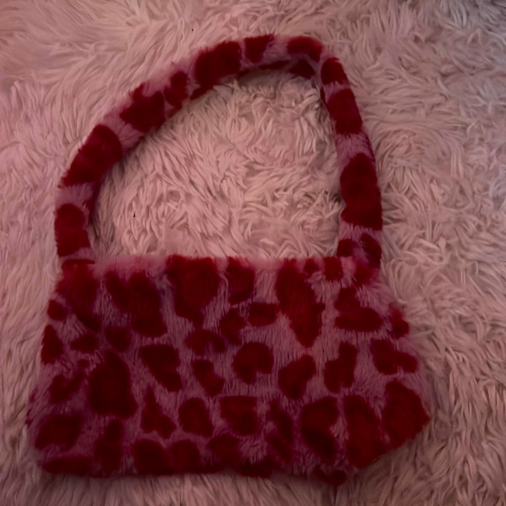 Trendy pink cheetah purse💗💕